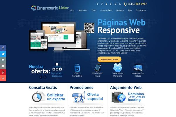 Doover theme site design template sample