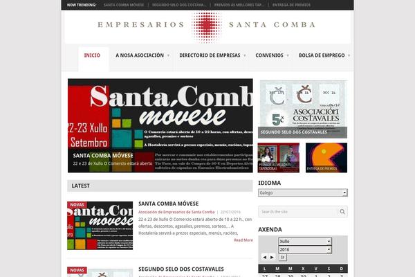 Point theme site design template sample