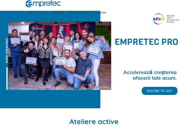 empretec.ro site used Empretec