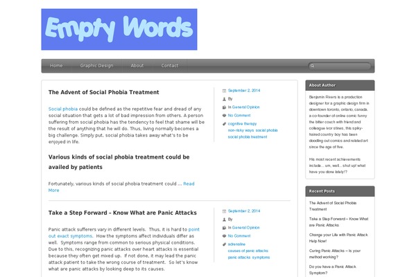 emptywords.ca site used Silverclean Lite