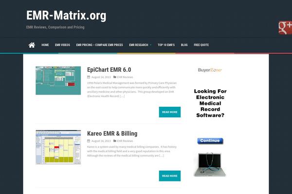 emr-matrix.org site used InReview