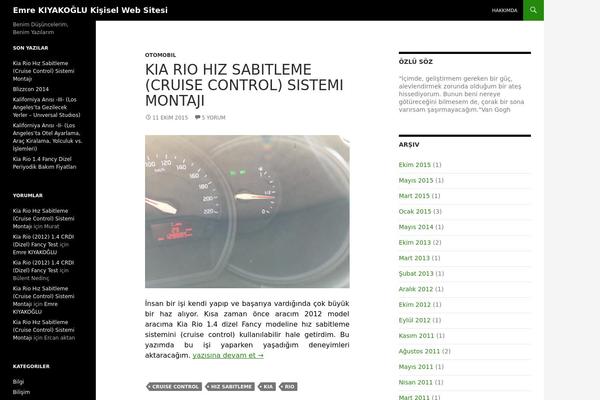 Twenty Fourteen theme site design template sample