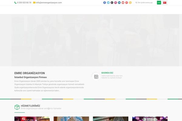 Pusula theme site design template sample