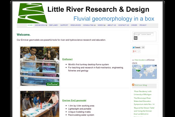 emriver.com site used Little-river