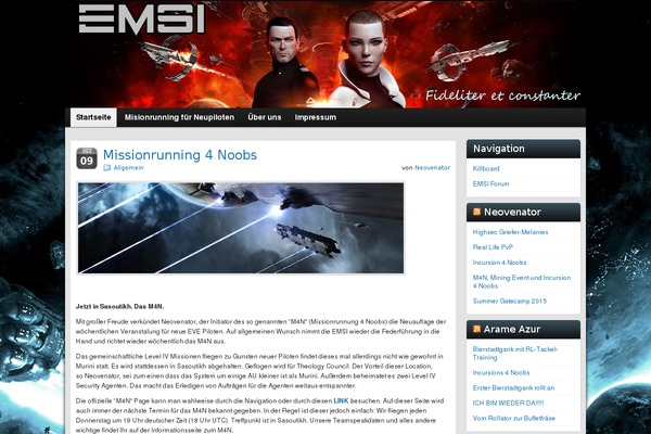 Graphene theme site design template sample