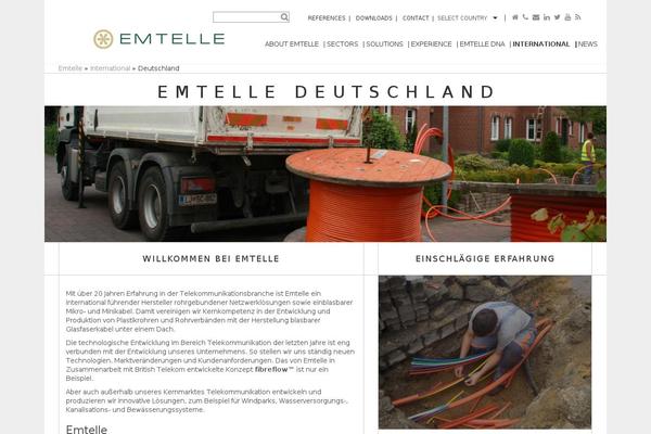 emtelle.com site used Emtelle