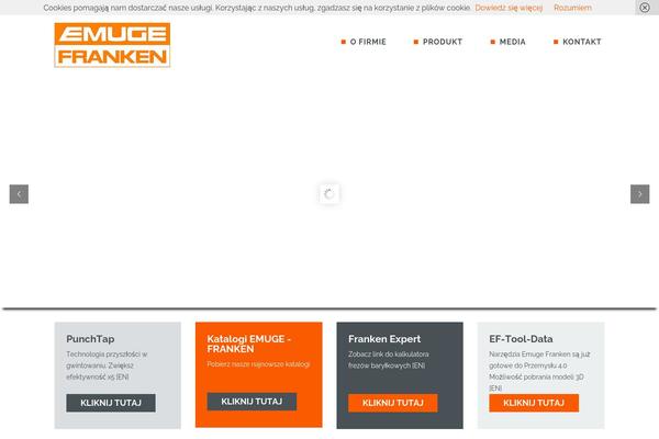 emuge.pl site used Emuge