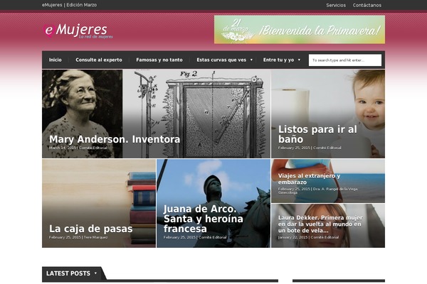 emujeres.net site used Extranews