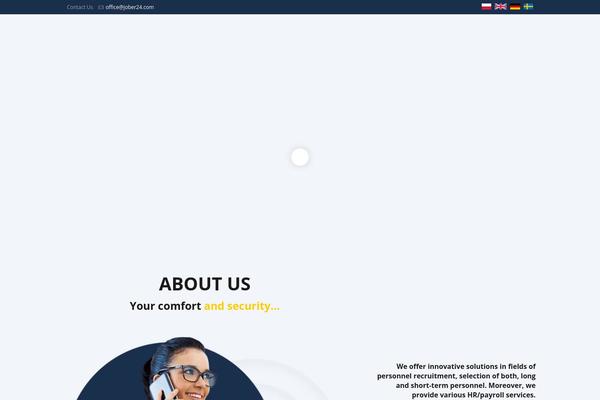 BeTheme Child theme site design template sample