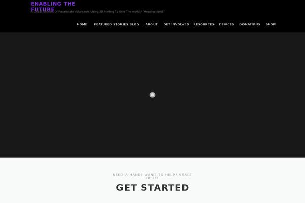 OnePress theme site design template sample