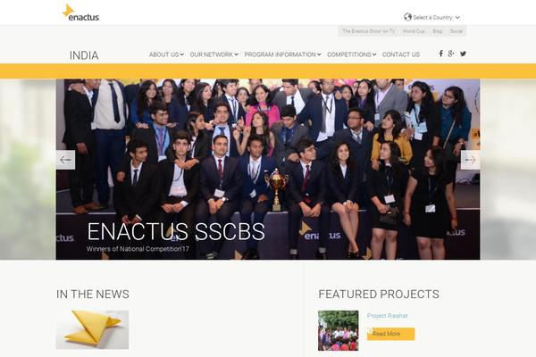 enactusindia.org site used Enactus-global