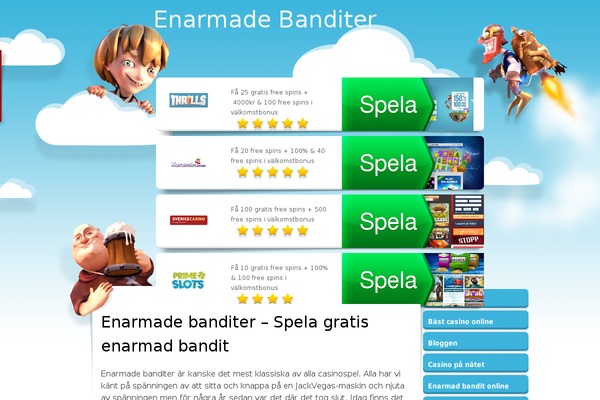 enarmade-banditer.se site used Rockettheme