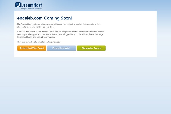Dreamhost theme site design template sample