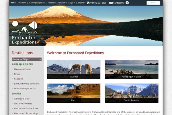 Site using Eltd-tours plugin