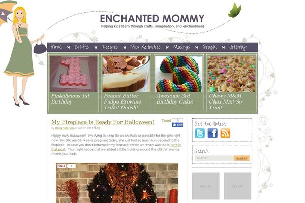 enchantedmommy.com site used Emtheme
