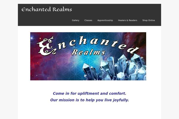 enchantedrealmz.com site used Asteria Lite