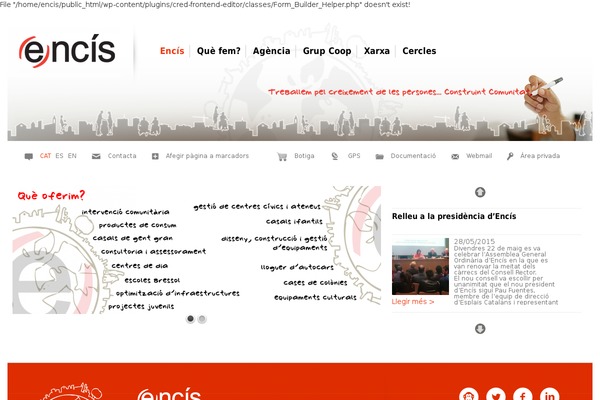 encis.coop site used Encis