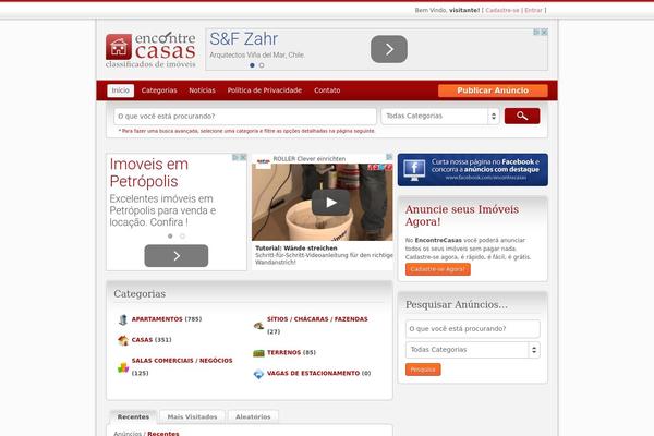 encontrecasas.com site used Classificados