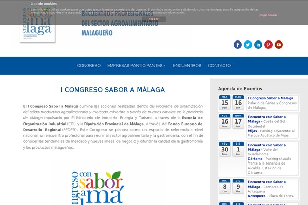 encuentrosconsaboramalaga.com site used Divi-2.0