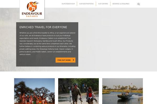 endeavour-safaris.com site used Safaris