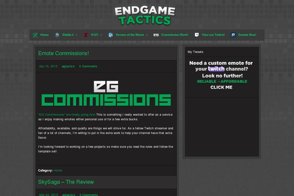 endgametactics.com site used Chiip-zeroo