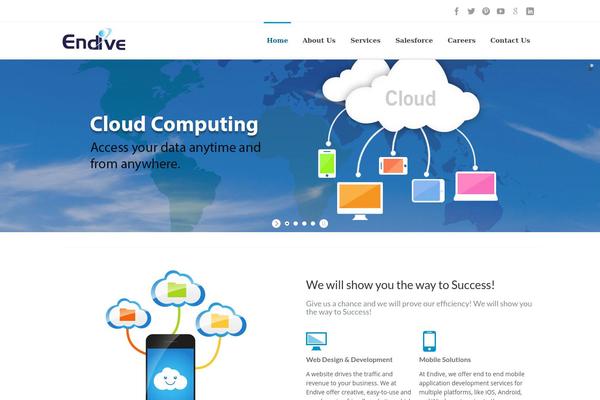 endivesoftware.com site used Endivesoftware