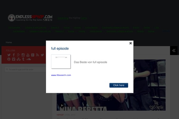 Hueman theme site design template sample
