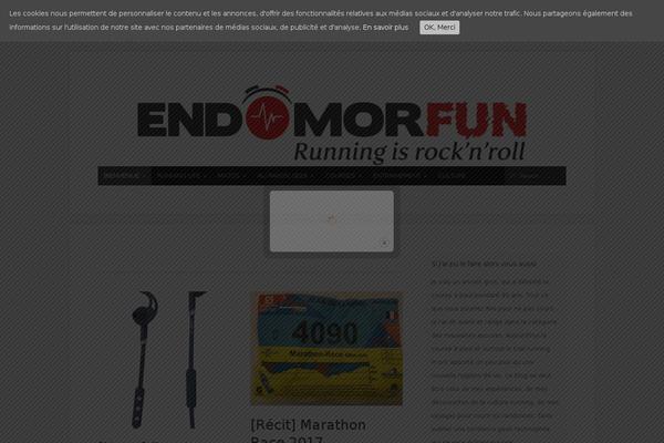 endomorfun.fr site used Organic Magazine