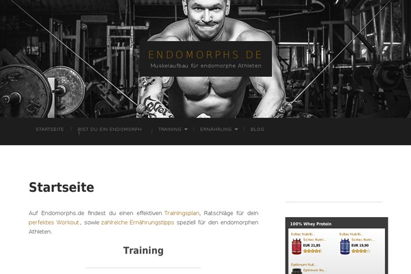 Hemingway theme site design template sample