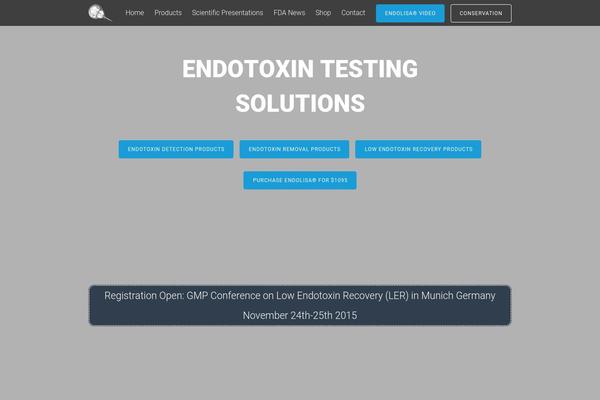 endotoxin-test.com site used Tesseract-2