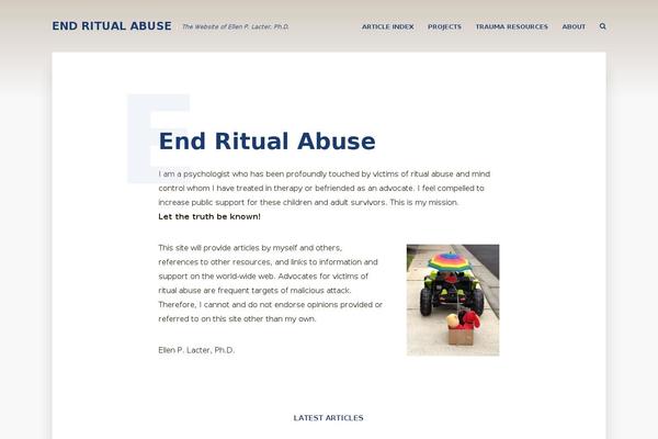 endritualabuse.org site used Ellen