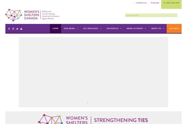 endvaw.ca site used Cnwsth-theme