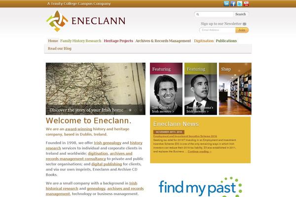 eneclann.ie site used Eneclann