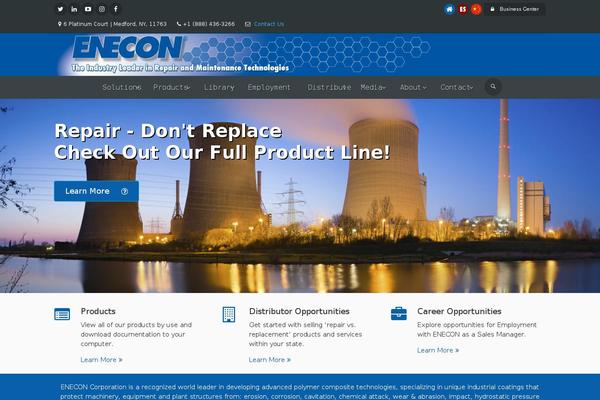 enecon.com site used Enecon