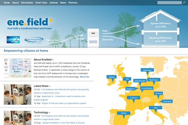 enefield.eu site used Enefield