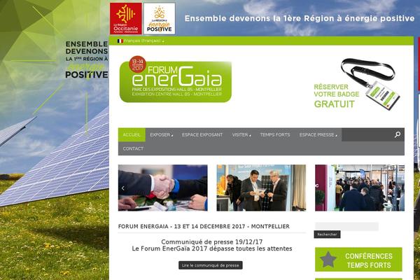energaia.fr site used Magazon Wp