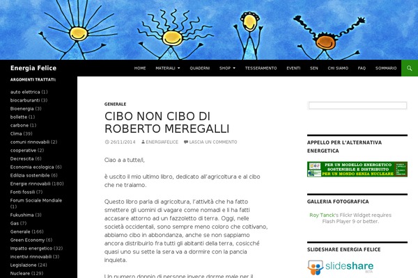 Twenty Fourteen theme site design template sample