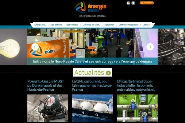 energie2020.fr site used Energie2020