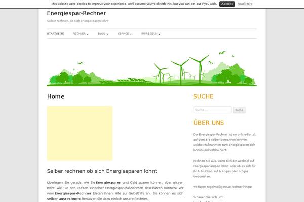 energiespar-rechner.de site used Tiny-forge-child