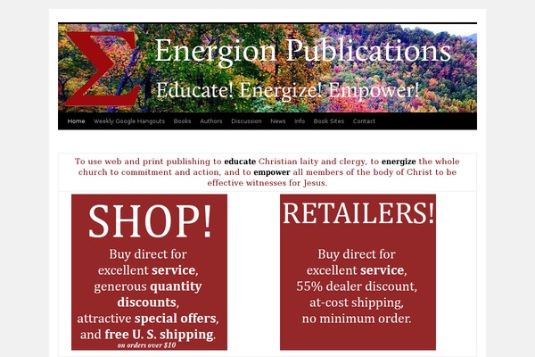 energion theme websites examples