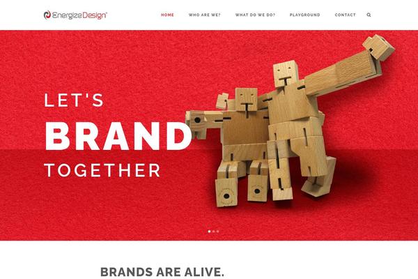 Stockholm theme site design template sample