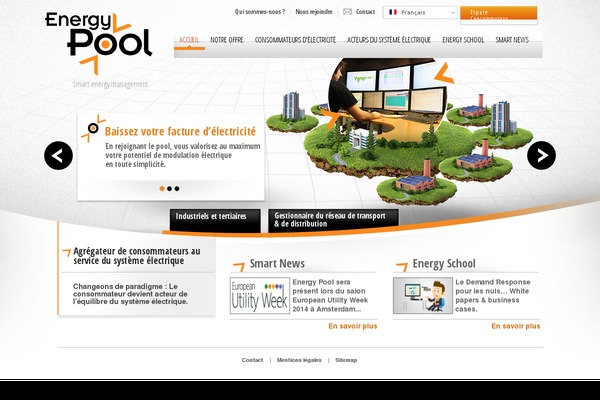 energy-pool.eu site used Energypool