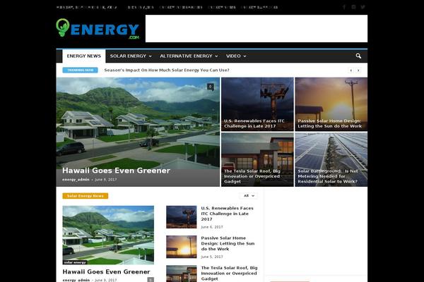 Twenty Seventeen theme site design template sample