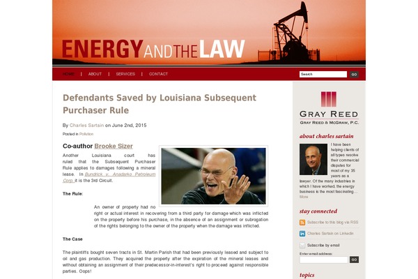 energyandthelaw.com site used Energyandthelaw