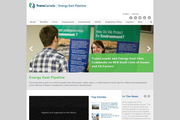 energyeastpipeline.com site used Modernize-v3-15-child