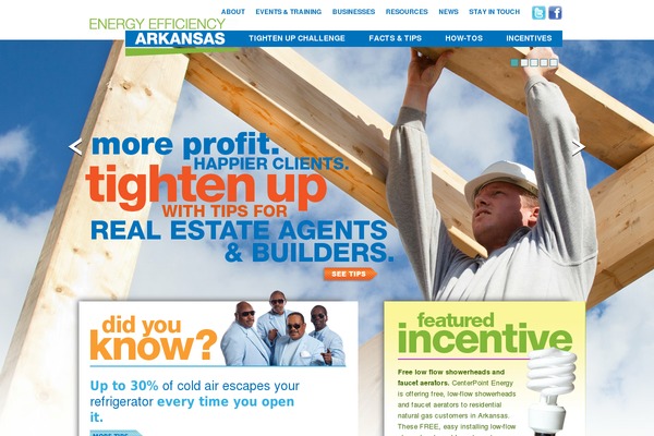 energyefficiencyarkansas.org site used Eea