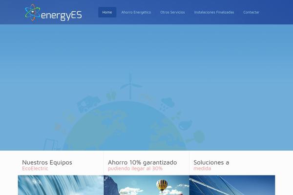 energyes.es site used Energyes