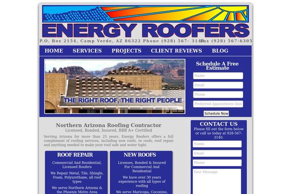 energyroofers.com site used Newtheme