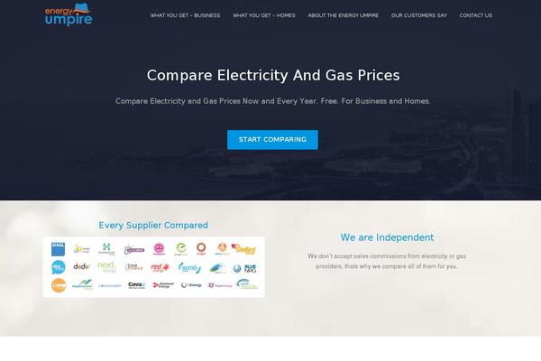 energyumpire.com.au site used Startos