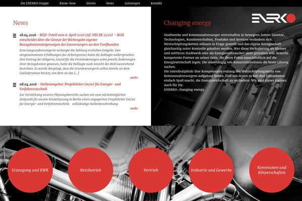 enerkogruppe.de site used Enerko-theme